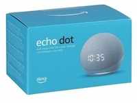 Amazon Echo Dot 4 blaugrau Assistant Speaker mit Uhr