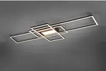Trio Leuchten LED Deckenleuchte IRVINE anthrazit - Grau