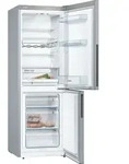 Bosch Serie 4 KGV33VLEA, 289 l, SN-T, 39 dB, 4,5 kg/24h, E, Edelstahl