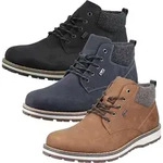 Rieker Herren Stiefelette Schn&uuml;rung Warmfutter 38419, Gr&ouml;&szlig;e:45 EU,...