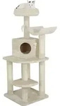 Kerbl Eck-Kratzbaum Zirkonia 130 cm Creme - Creme