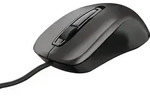 Trust Carve Wired Mouse - Schwarz