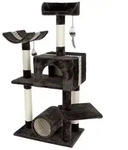 Kerbl Kratzbaum Safari Big 122 cm Dunkelbraun - Braun
