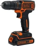 Black & Decker BDCDC18, Handbohrmaschine, Bohren, Schraubendrehen, Schwarz,...