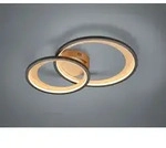 Reality LED Deckenleuchte Granada schwarz matt Switch Dimmer - Schwarz