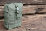 Brandit G&uuml;rteltasche Molle Pouch Fire (woodland) - Gr&uuml;n