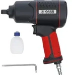 BGS technic 12,5 mm (1/2 Zoll) - Druckluft-Schlagschrauber - rot/schwarz -