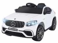 Actionbikes Motors Mercedes Benz AMG GLC 63S Weiß- Kinder Elektroauto mit