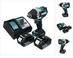 Makita DTW 700 RG Akku Schlagschrauber 18 V 700 Nm 1/2" XPT Brushless + 2x Akku...