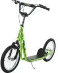 HOMCOM Tretroller Kinderroller Scooter Cityroller Luftreifen verstellbar Gr&uuml;n -