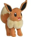 Pok&eacute;mon Pl&uuml;schfigur - Evoli (20cm) - Braun