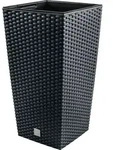 Blumentopf Rato Square DRTS200-S433 - Anthrazit mit Einsatz - Schwarz