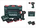 Metabo BS 18 LT BL Q Akku Bohrschrauber 18 V 75 Nm Brushless + 2x Akku 4,0 Ah +
