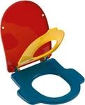 V&B WC-Sitz O.Novo Kids f Kind., Ocean Blue/Sun Yell.Ch. Red