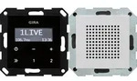 Gira UP-Radio RDS Lautsprecher System 55 Grau m 2280015