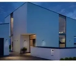 STEINEL Spot ONE, Wandbeleuchtung f&uuml;r den Au&szlig;enbereich, Schwarz, Aluminium,