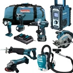 Makita DVC261ZX11, Makita DVC261ZX11, 90 W, Trocken&Nass, Staubbeutel, 2 l,...