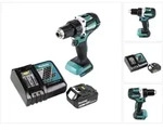 Makita DDF 484 RG1 Akku Bohrschrauber Brushless 18 V 54 Nm + 1x Akku 6,0 Ah +