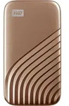 Western Digital My PassportTM SSD, 2 TB Solid State Drive, 1050MB/s, Gold