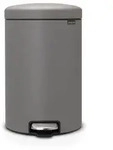 Brabantia Treteimer Newicon 20,0 L Mineral Concrete Grey - Grau