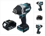 Makita DTW 700 T1 Akku Schlagschrauber 18 V 700 Nm 1/2" XPT Brushless + 1x Akku...