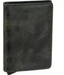 Secrid WIP SV-OLIVE-BLACK in Black color size 68 X 102 X 16 MM - Schwarz