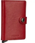 Secrid Geldb&ouml;rse Miniwallet Veg Tanned 10 x 6.5 x 2 - Rot