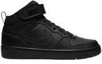 Kinder Sneaker COURT BOROUGH MID 2 BIG, Color:schwarz, 30-Kinder Halbe:381/2 -