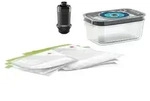 Bosch MSZV6FS1, Set, Rechteckig, 1 l, Schwarz, Gr&uuml;n, Grau, Transparent, ErgoMixx,