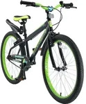 BIKESTAR Kinder Fahrrad ab 9 Jahre | 24 Zoll Urban Jungle Kinderrad | Schwarz...