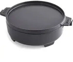 Weber 8857, 6,8 l, Schwarz, Porzellan, Eisenguss, Emaille, 423,7 mm, 335 mm - Schwarz