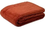 G&ouml;zze Cord-Optik-Wohndecke zimt 150 x 200 cm - Rot
