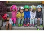 Nutcase Kinder Fahrradhelm Baby Nutty Mips, XXS, Love Bug - Rosa