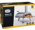 Ooni 342580, Ooni Pizzaofen Karu 12 Multi-Fuel Edelstahl 33 cm Tragbar Silber