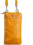 Harbour 2nd Lina Leder Handytasche mustard - Gelb