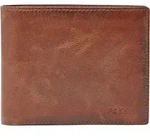 Fossil Geldb&ouml;rse Derrick Bifold Braun ML3687-200 Herren Geldbeutel - Braun