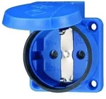 MENNEKES Elektrotechnik GmbH & Co. KG Anbaudose Schuko 16A 2polig+E 230V IP54 blau