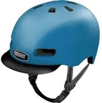 Nutcase Fahrradhelm Street Mips Gloss , Brittany, S - Blau
