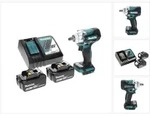 Makita DTW 300 RT Akku Schlagschrauber 18 V 330 Nm 1/2" Brushless + 2x Akku 5,0...