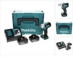 Makita DTW 300 RGJ Akku Schlagschrauber 18 V 330 Nm 1/2" Brushless + 2x Akku...