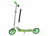 ArtSport Scooter Cityroller Soccer - Big Wheel & klappbar - Kinder Roller Grün