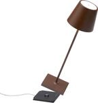 Zafferano Poldina Pro Tischlampe - Aufladbare LED Au&szlig;enlampe - 38 cm - Kupfer