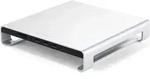 Satechi Aluminum Monitor Stand Hub for iMac silver - Silber