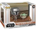Star Wars - The Mandalorioan with the Child 390 - Funko Pop! - Vinyl Figur - Bunt