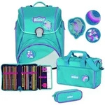 Scout Scout Alpha - Schulranzen Set 4tlg. - Blau