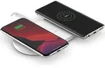 Belkin BOOST&uarr;CHARGE, Drinnen, AC, Kabelloses Aufladen, Wei&szlig; - Wei&szlig;