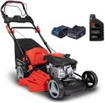 Scheppach Benzin-Rasenm&auml;her MS150-46E - 3,7PS | 46cm | 55L | Antrieb | E-Start 