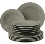 Seltmann Weiden Tafelservice 12-teilig BT Beat Perlgrau 001.751397 - Grau