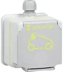 Legrand SAT00194 Green Up Schuko Steckdose Plexo66 2P+E f.AP Montage IP44 - Schwarz