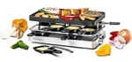 Raclette Grill RC 1400, antihaftbeschichtete Alu-Druckguss Wende-Grillplatte,...